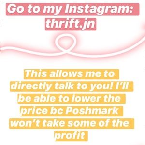 Plz go to my Insta if you want to buy/negotiate